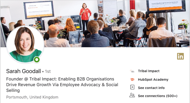 Image showcasing 11 LinkedIn Profile Tips & Tricks for B2B Sales Representatives
